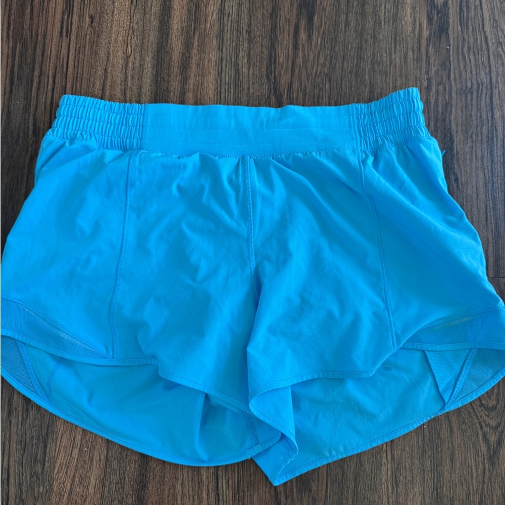Lululemon Athletica Bright Blue Athletic Shorts